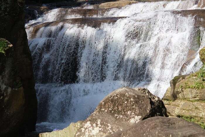 gorgeous waterfall near bentota