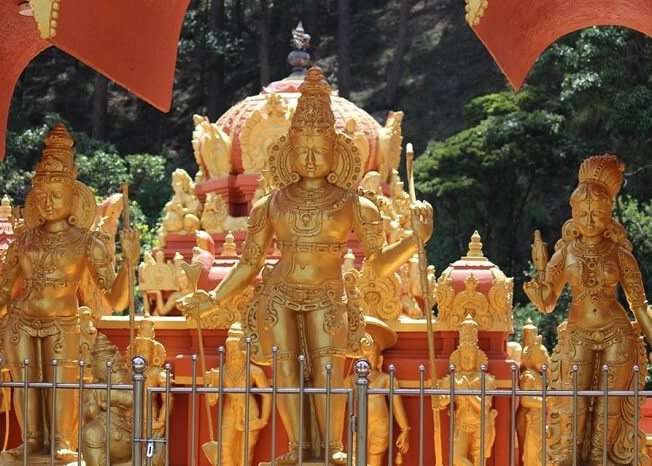 Ramayana trail temple in Sri Lanka