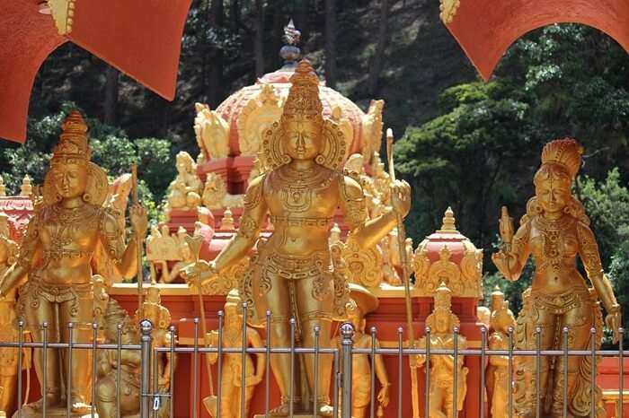 Ramayana trail temple in Sri Lanka