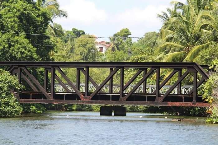 Bridge on the way to bentota