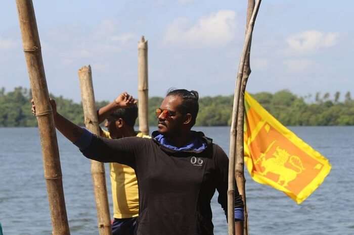 Enjoy the cool breeze in the Madu River