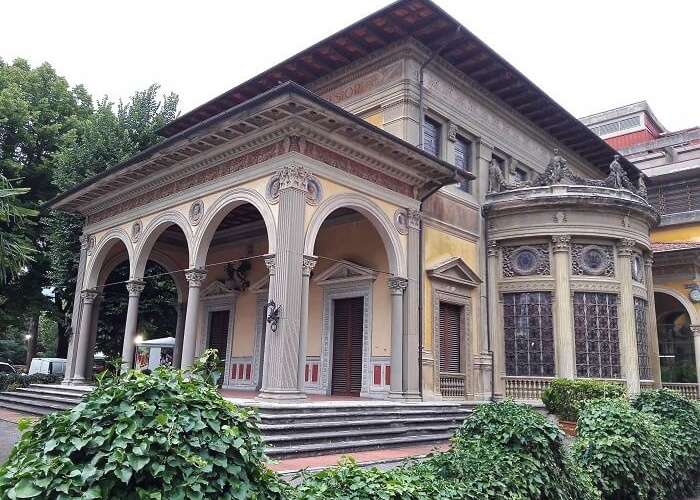 Traditional buildings in Montecatini Terme