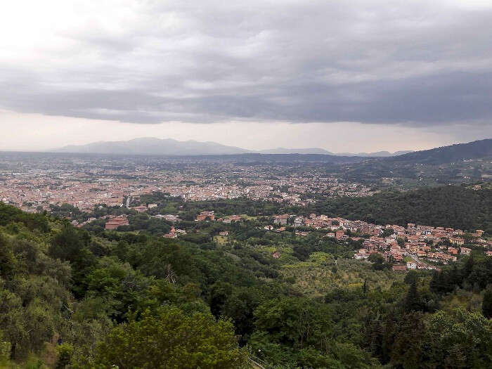 Overlooking the Towns of Tuscany