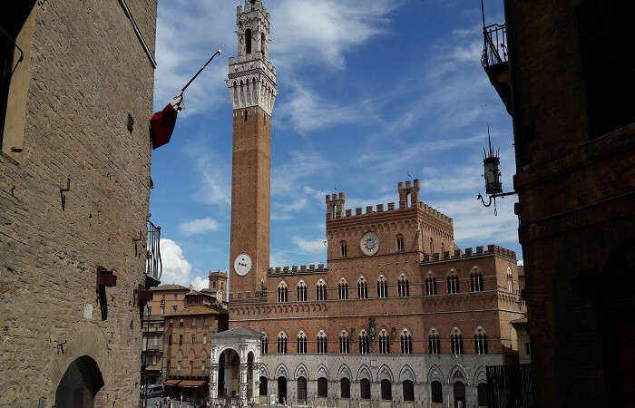 Siena town center