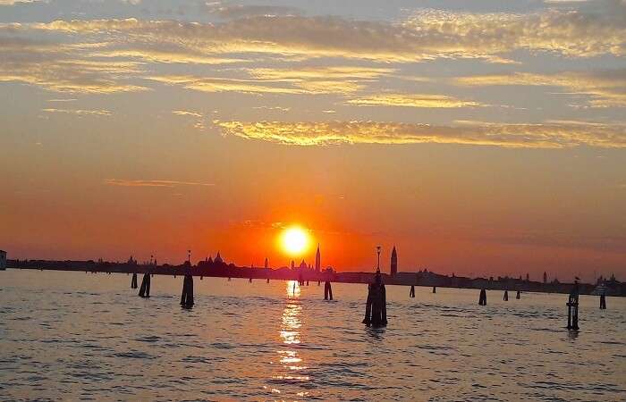Sunset from Lido Pier
