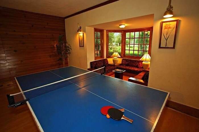 Span resort and spa table tennis