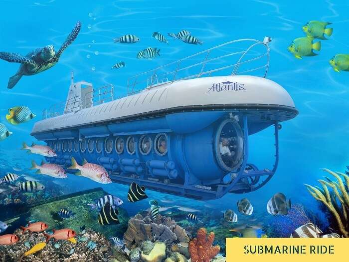 The Atlantis submarine in Maldives