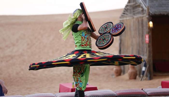 Tanouri Dance In Desert Safari