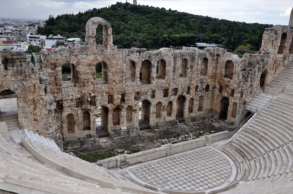 Ancient History Athens Theatre
