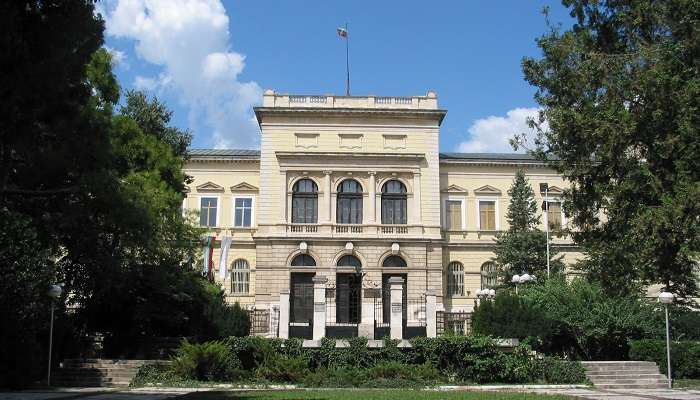 Arch Museum in Varna in March