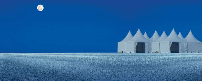 A full moon night at Rann of Kutch is a breathtaking serenity