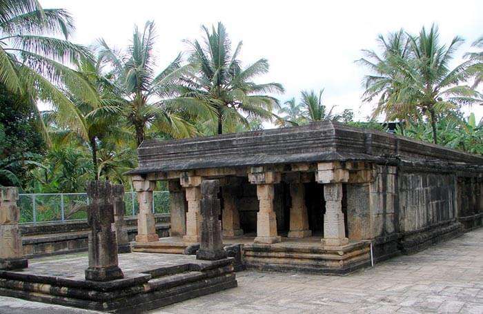 The famous jain temple in Wayanad