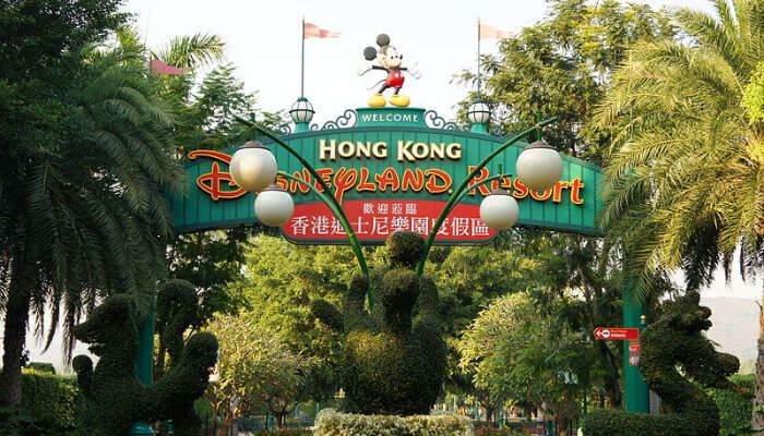 Disneyland in Hong Kong