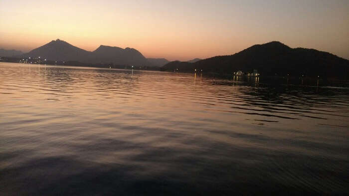 Sunset in Udaipur