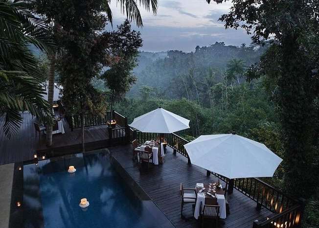 Kayumanis Ubud Private Villas & Spa with awesome views of hills of bali