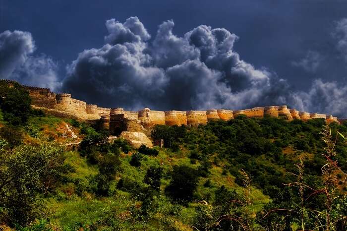 Kumbhalgarh fort encompasses ages of history within its boundaries