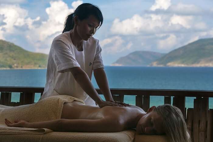 The massage therapies at Six Senses Con Dao resort in Vietnam