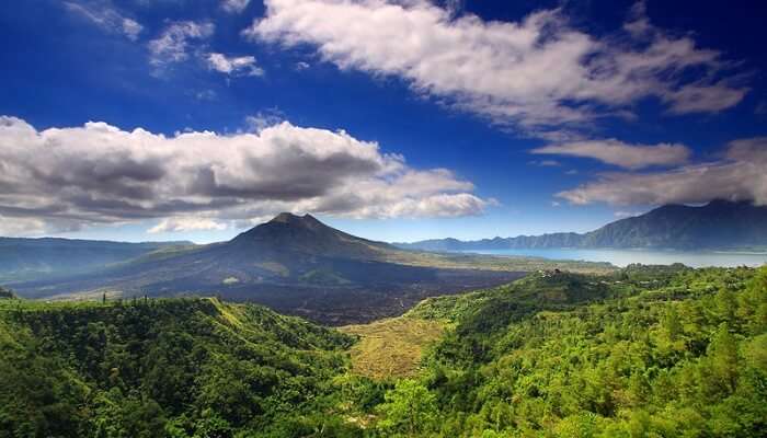 Mount And Lake Batur