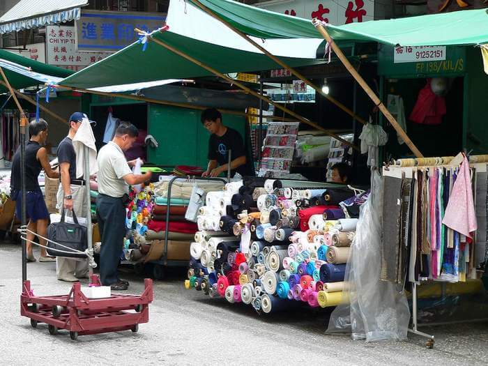 One of the most non-glitzy shopping places in Hong Kong is Sham Shui Po