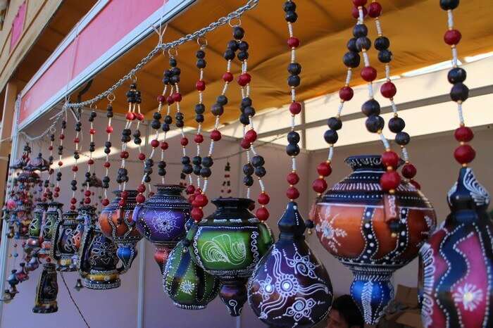 Handicrafts sold during Rann Utsav are a major attraction among the visitors