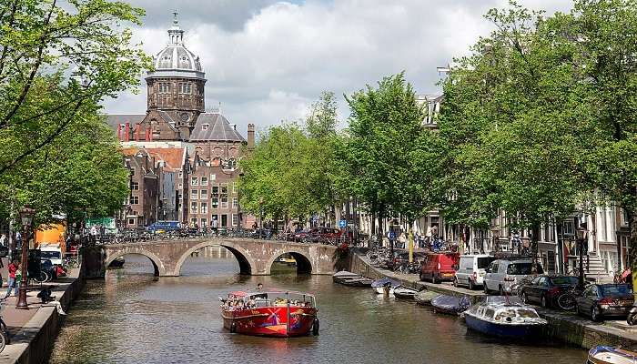 The Canals to visit in netherlands in March.