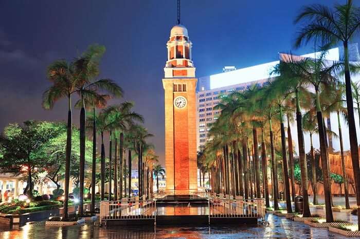 The Tsim Sha Tsui Clock Tower, a symbol of the colonial rule that once prevailed in Hong Kong