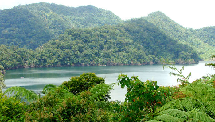 Twin Lake in Bali