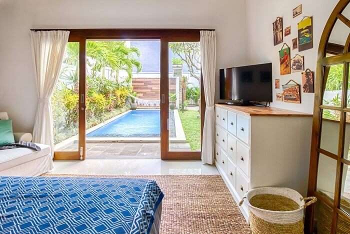 room with pool villa in umalas retreat 2