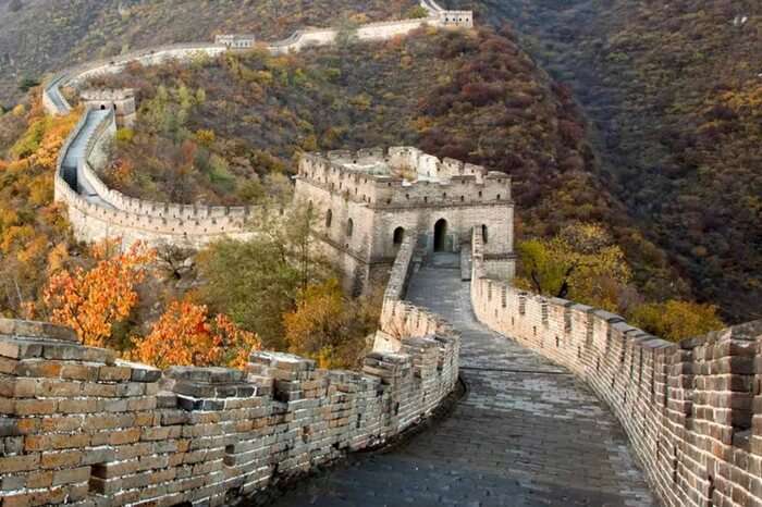 The Great Wall in Qinghai province