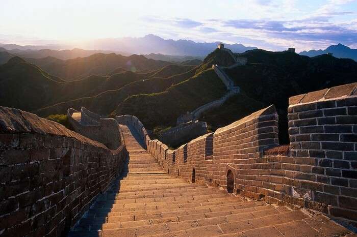The Great Wall in Ningxia province