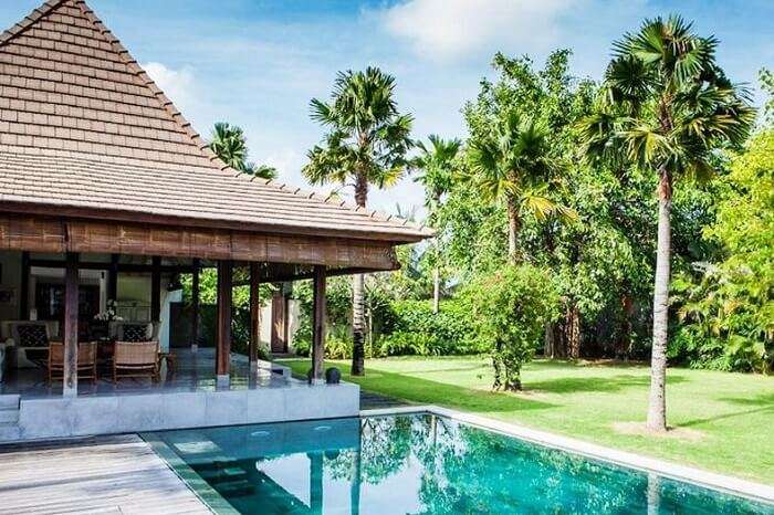 villa padawan with private pool