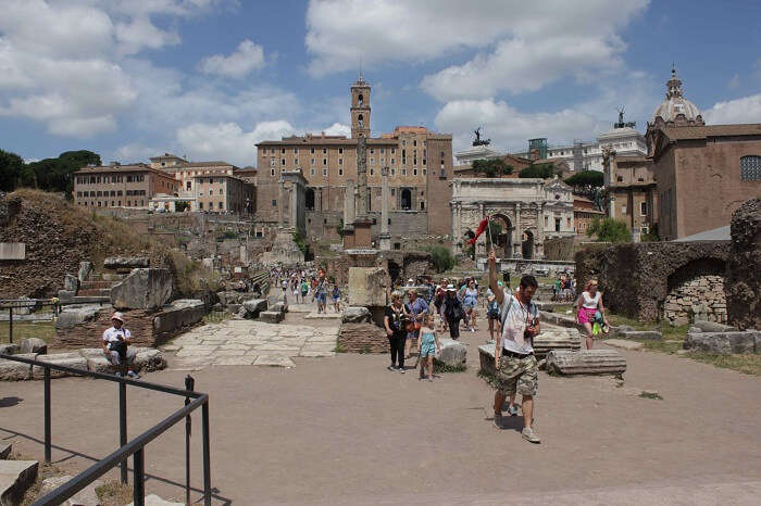 Ancient Relics in Rome