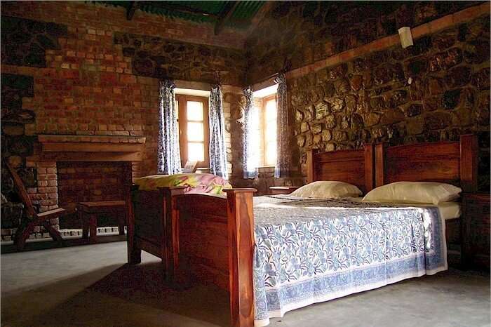 Interiors of the Wild Brook Retreat at Rajaji National Park