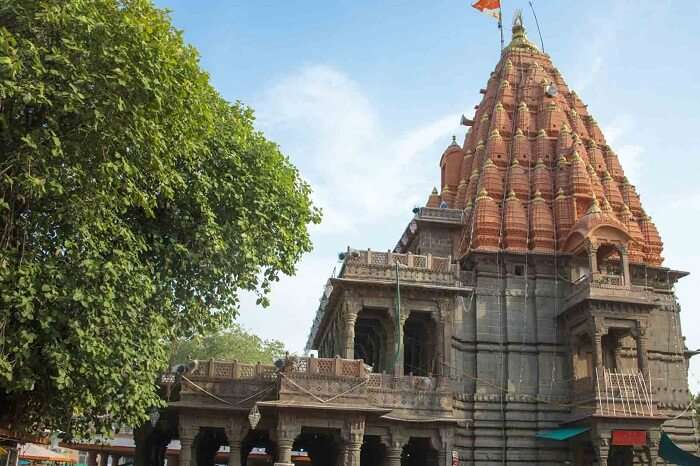 The grand Mahakaleshwar Temple at Ujjain in Madhya Pradesh
