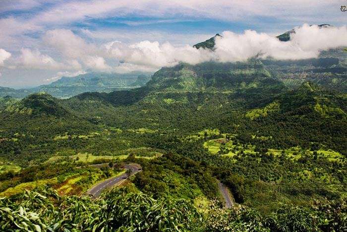 Malshej Ghat is the mountain top in Pune