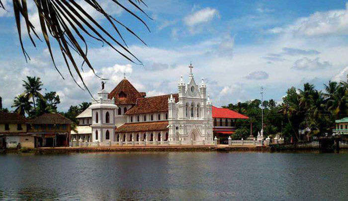 The St Mary Forane Church, among the oldest churches in Alleppey