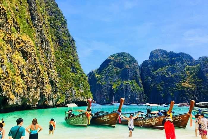 pooja thailand trip day 7 maya bay boats pooja thailand trip day 7 maya bay boats