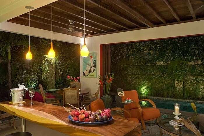 chic lounge area in rumah 88