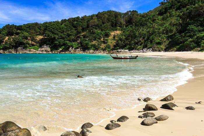 A morning shot of the Freedom Beach in Phuket