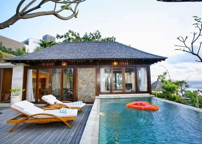 stay at one of the best private pool villas in bali - Taman Sari villa