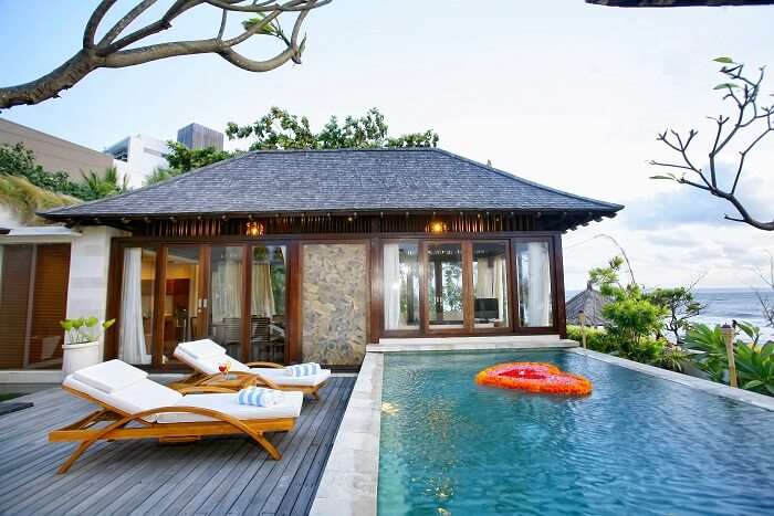 stay at one of the best private pool villas in bali - Taman Sari villa