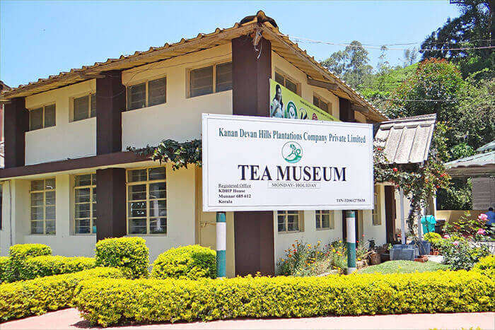 The Tata Tea Museum showing origin of the century old tea plantations in Munnar