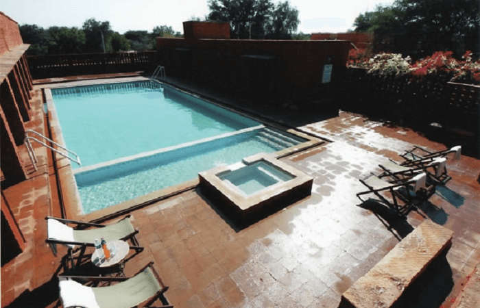 swimming pool in thar resort