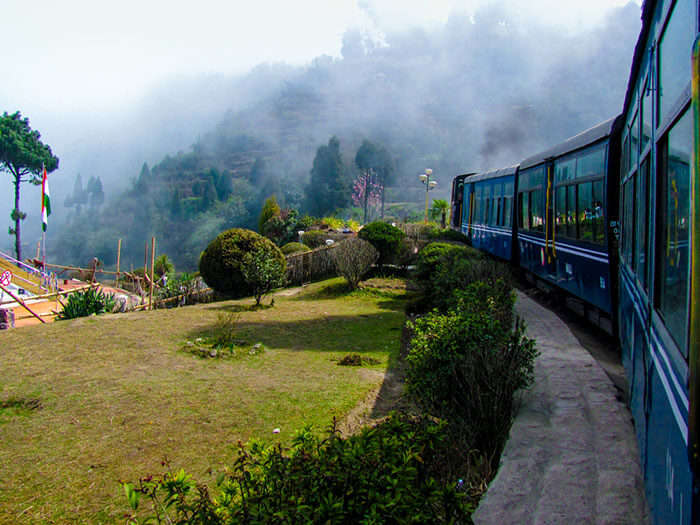 take a joyful ride in the toy train at darjeeling, one of the cheapest places in india