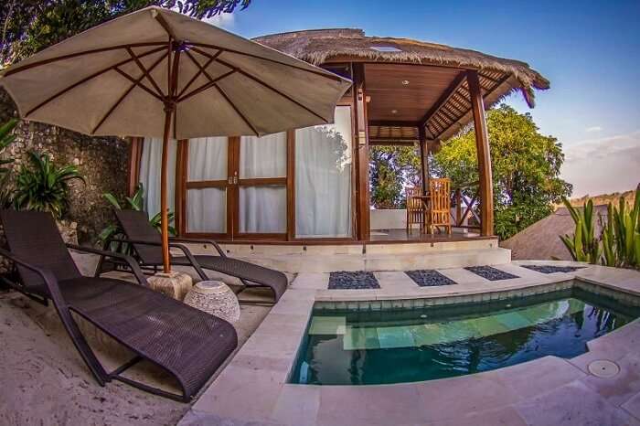 gorgeous private pool in twin island villa