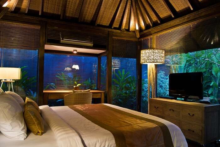 room with awesome nature views and luxe facilities in villa komea