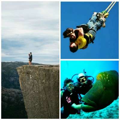 Adventures that enthrall your lifestyle: Scuba Diving, bungee jumping, hiking