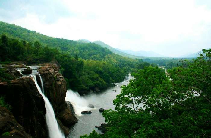 Athirapally falls - gorgeous picturesque destination in Kerala