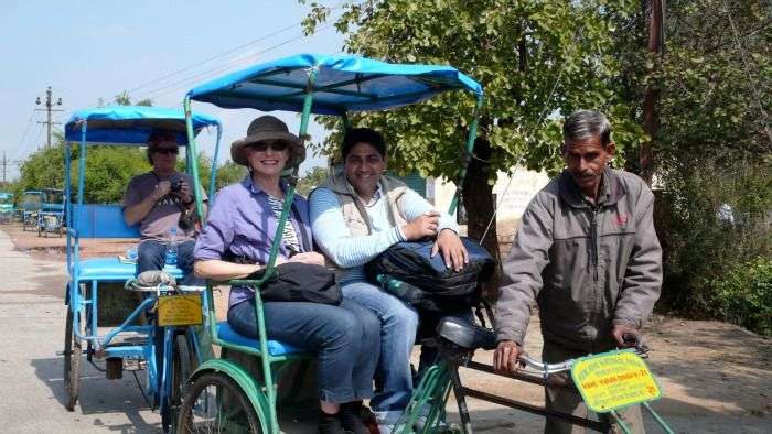 Explore the sanctuary on a rickshaw ride, Bharatpur
