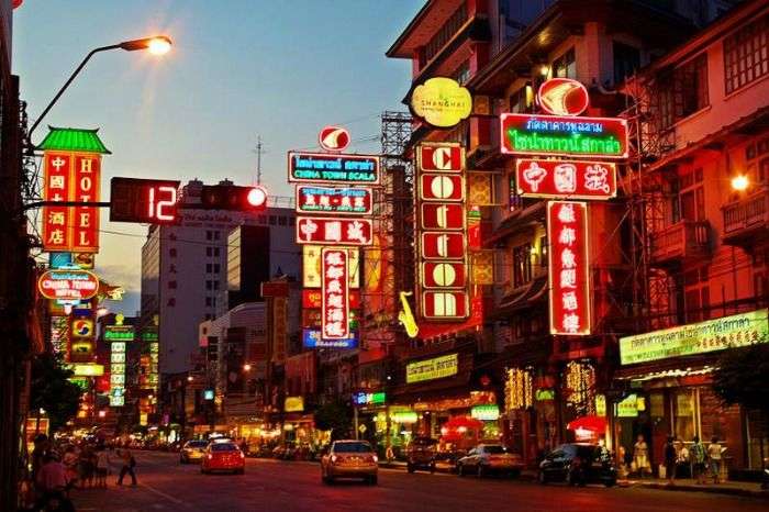 Chinatown, add it in your list of places to visit in Thailand